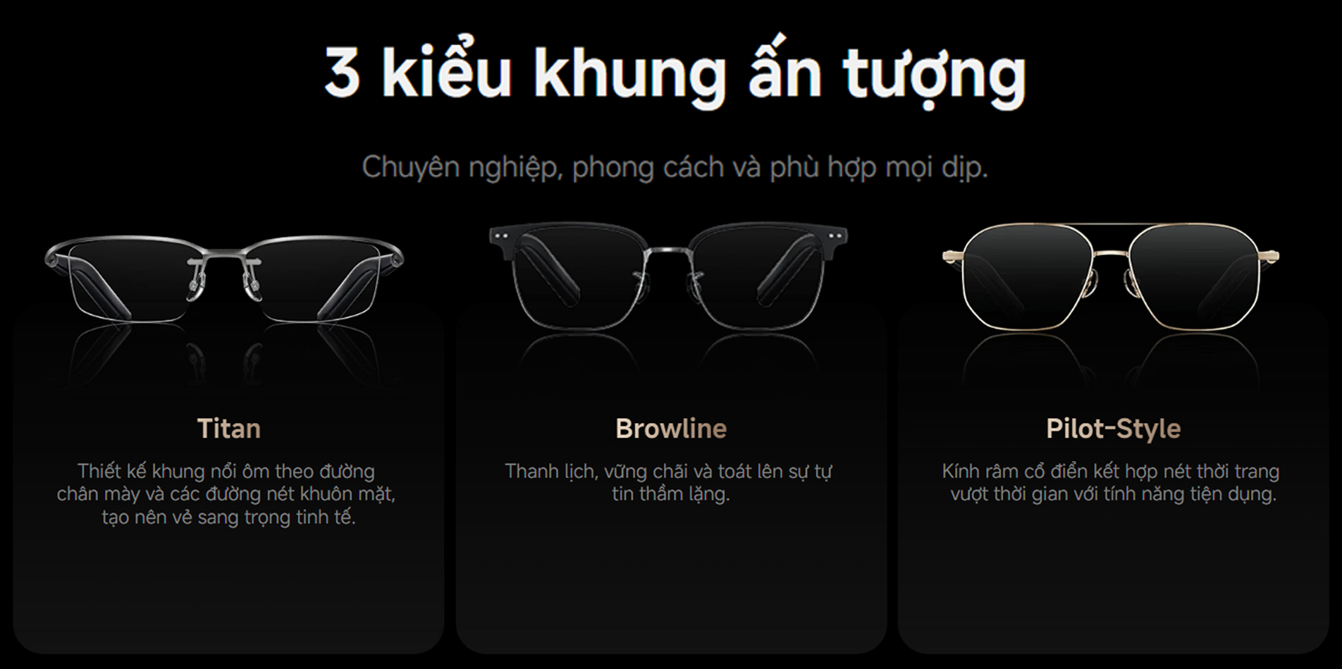 Kinh am thanh thong minh Mijia Smart Audio Glasses bigmivn 9