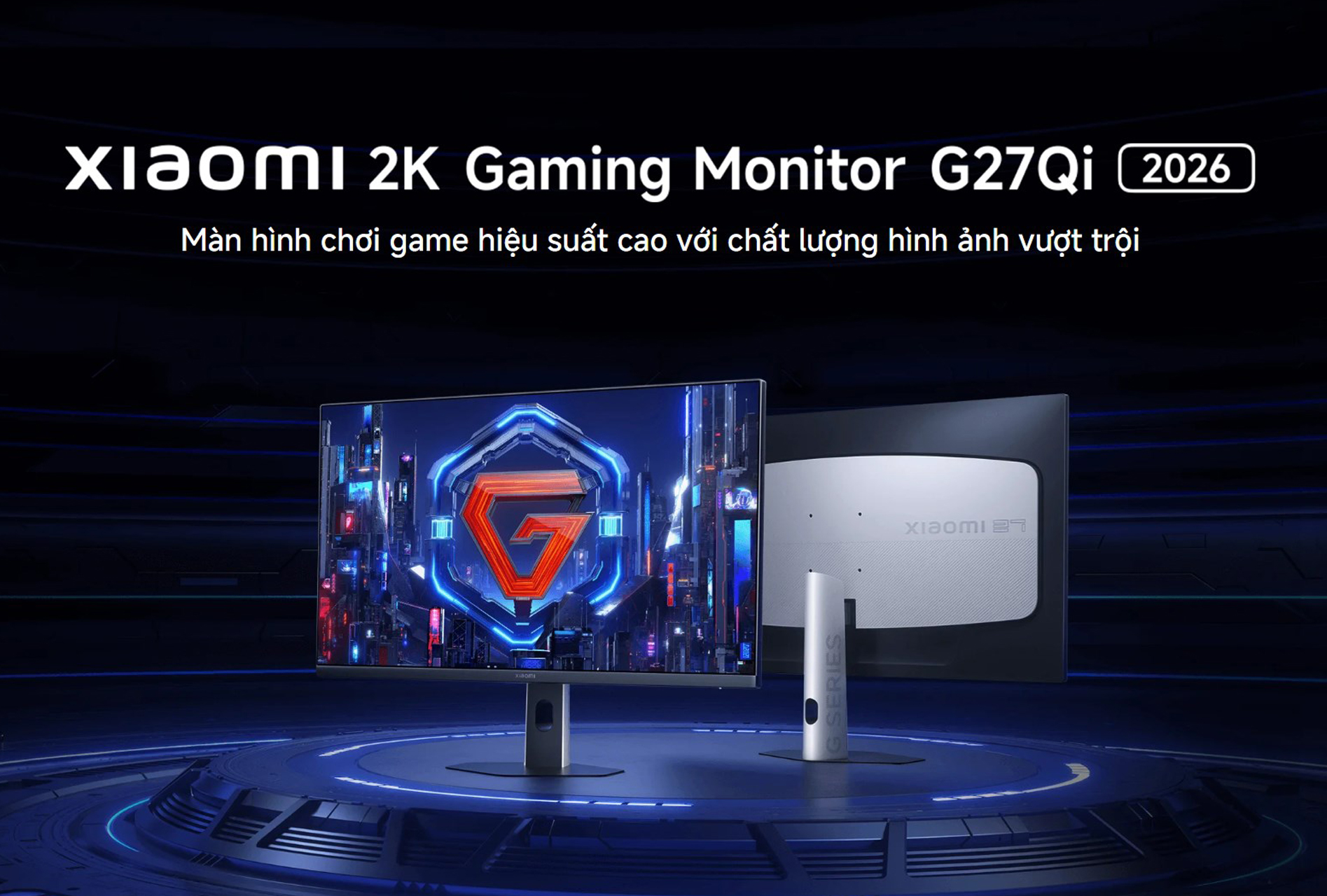 Màn hình Gaming Monitor 2K Xiaomi G27Qi 2026 27 inch (2K/IPS LCD/200HZ/1MS) ELA6556EU - Quốc Tế 2 Man hinh Gaming Monitor 2K Xiaomi G27Qi 2026 27 inch bigmivn