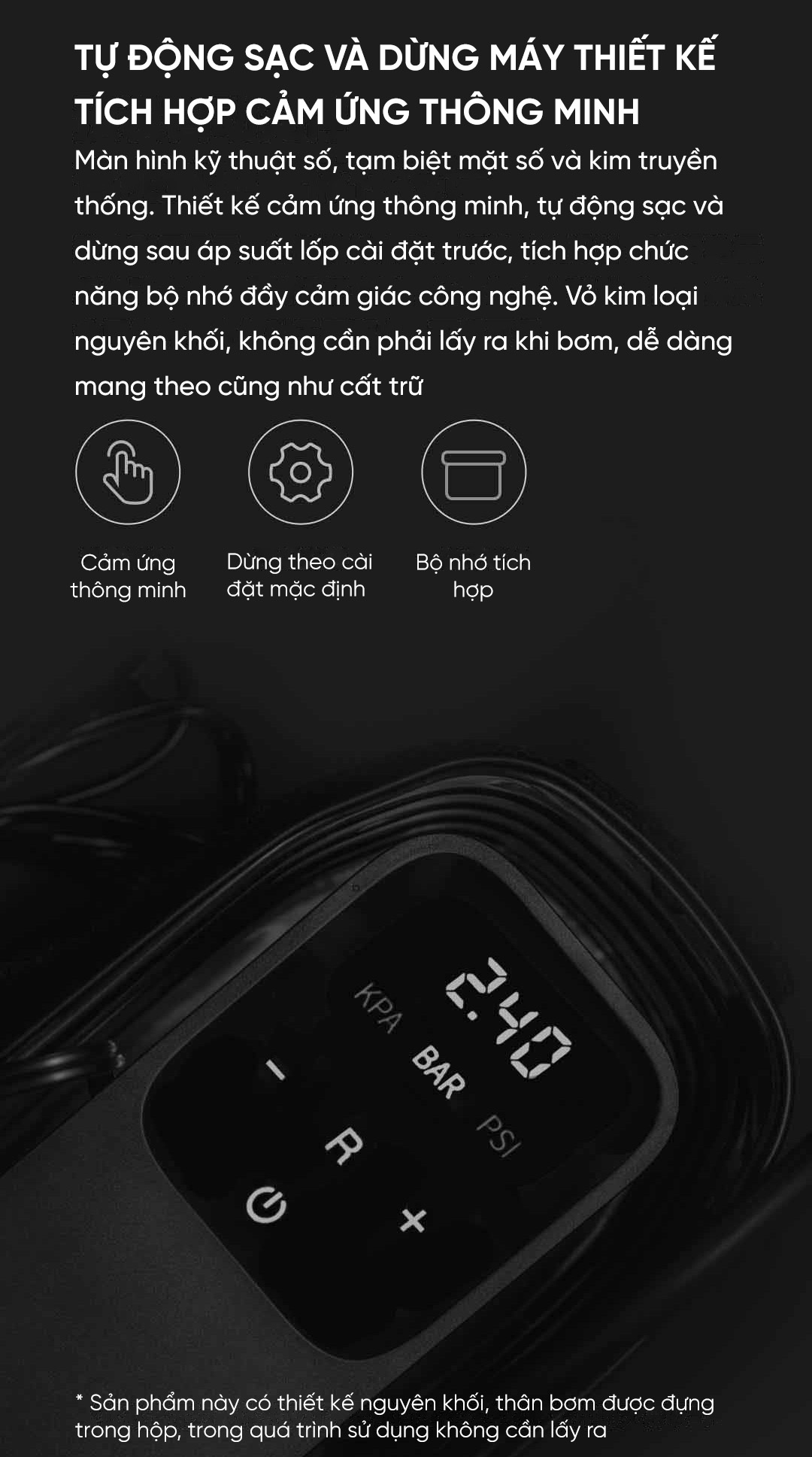 May bom lop o to Xiaomi 70mai Midrive TP01 bigmivn 2