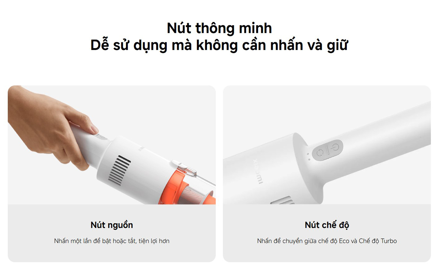 May hut bui khong day Xiaomi Vacuum Cleaner P30 bigmivn 13