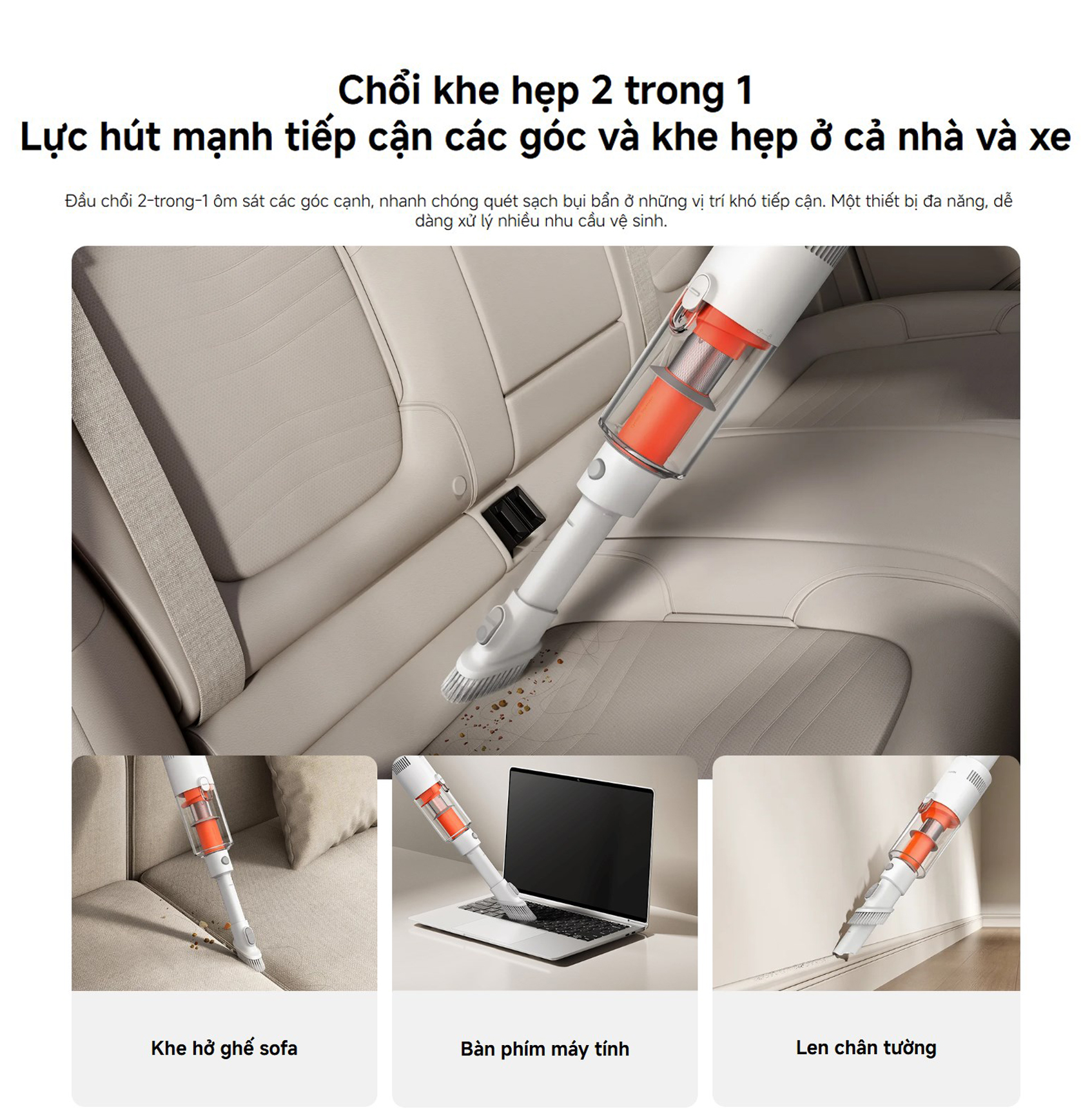 May hut bui khong day Xiaomi Vacuum Cleaner P30 bigmivn 8