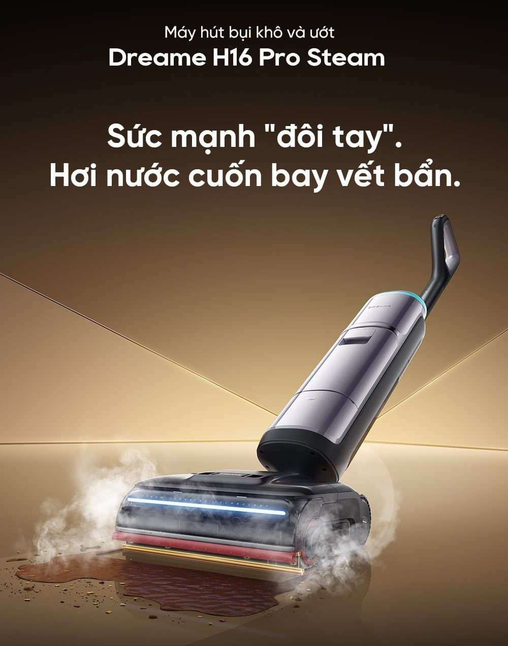 May hut bui lau nha Dreame H16 Pro Steam bigmivn