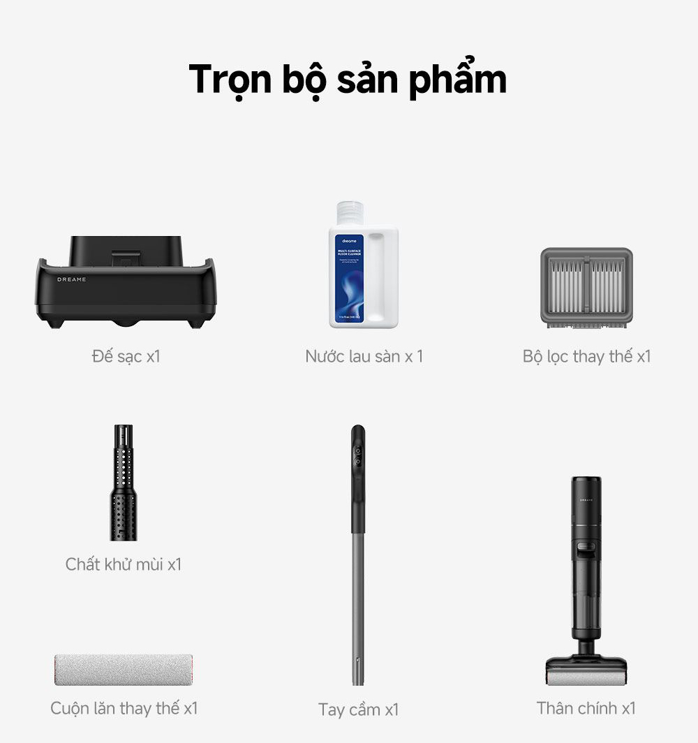 May hut bui lau nha kho uot Dreame H13 Flexreach 6 1