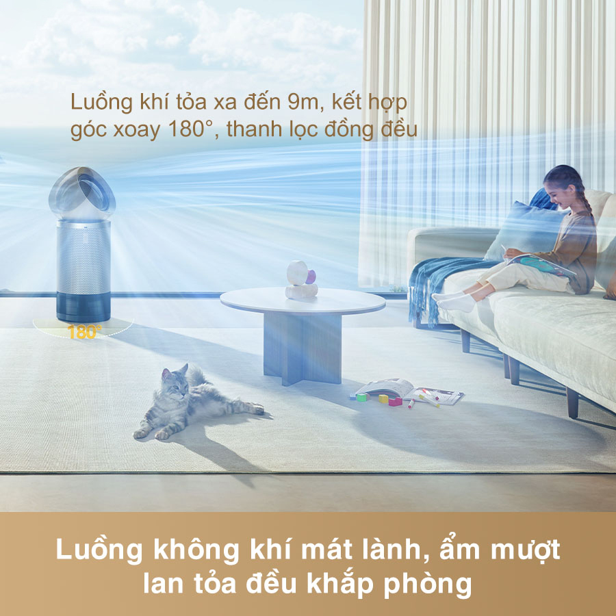 Máy lọc không khí Dreame AirPursue PM30 tích hợp tạo ẩm không sương - Chính hãng 2 May loc khong khi Dreame AirPursue PM30 bigmivn 11