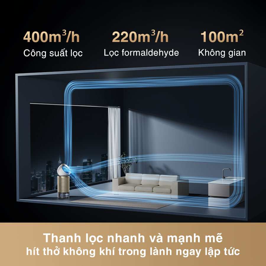 Máy lọc không khí Dreame AirPursue PM30 tích hợp tạo ẩm không sương - Chính hãng 11 May loc khong khi Dreame AirPursue PM30 bigmivn 5
