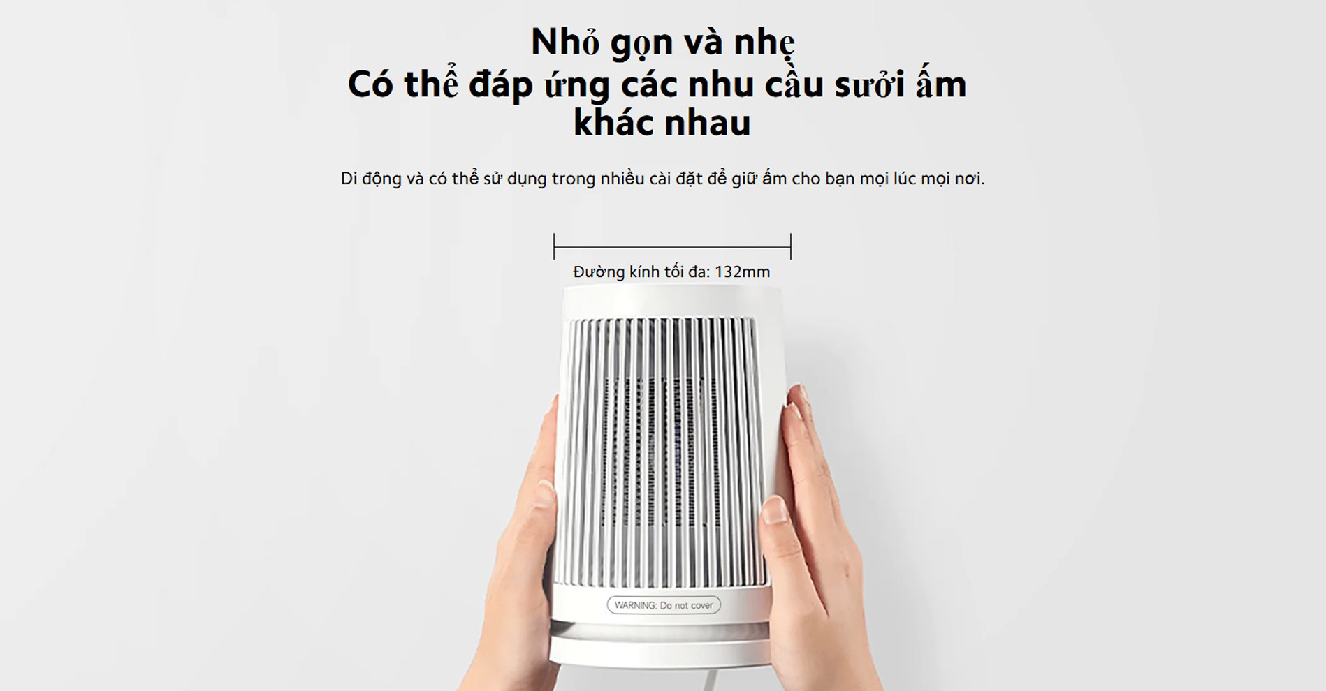 Quat suoi de ban Xiaomi Desktop Heater BHR8940EU bigmivn 5