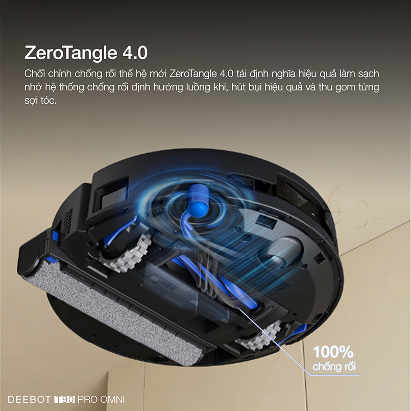 Robot hút bụi lau nhà Ecovacs Deebot T90 Pro Omni - Chính hãng Quốc Tế 8 Robot hut bui lau nha Ecovacs Deebot T90 Pro Omni bigmivn 4