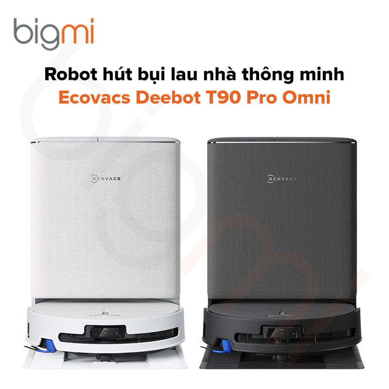 Robot hút bụi lau nhà Ecovacs Deebot T90 Pro Omni