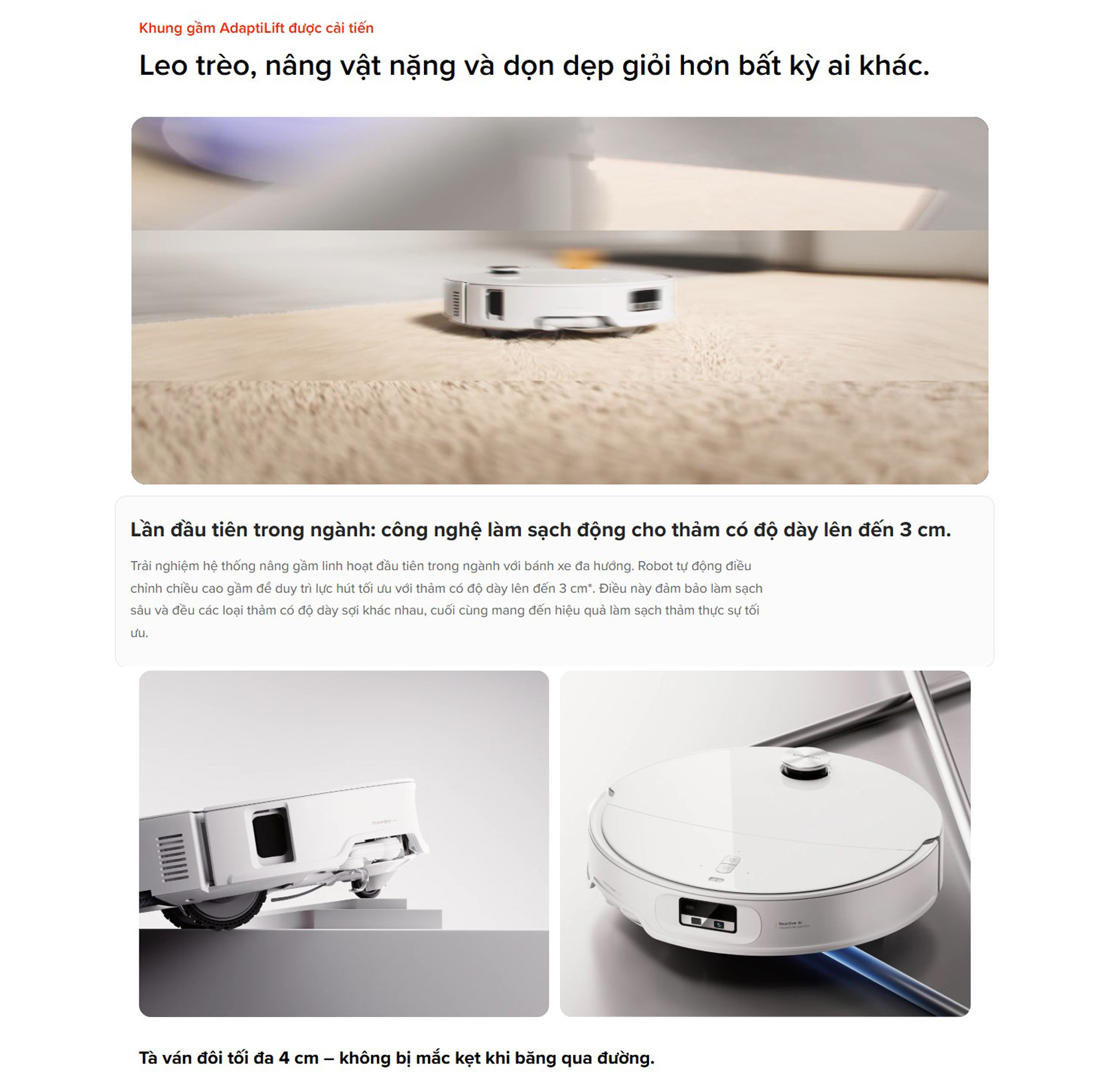 Robot hút bụi lau nhà Roborock Qrevo Edge 2 Pro - Bản Quốc Tế 4 Robot hut bui lau nha Roborock Qrevo Edge 2 Pro bigmivn 2