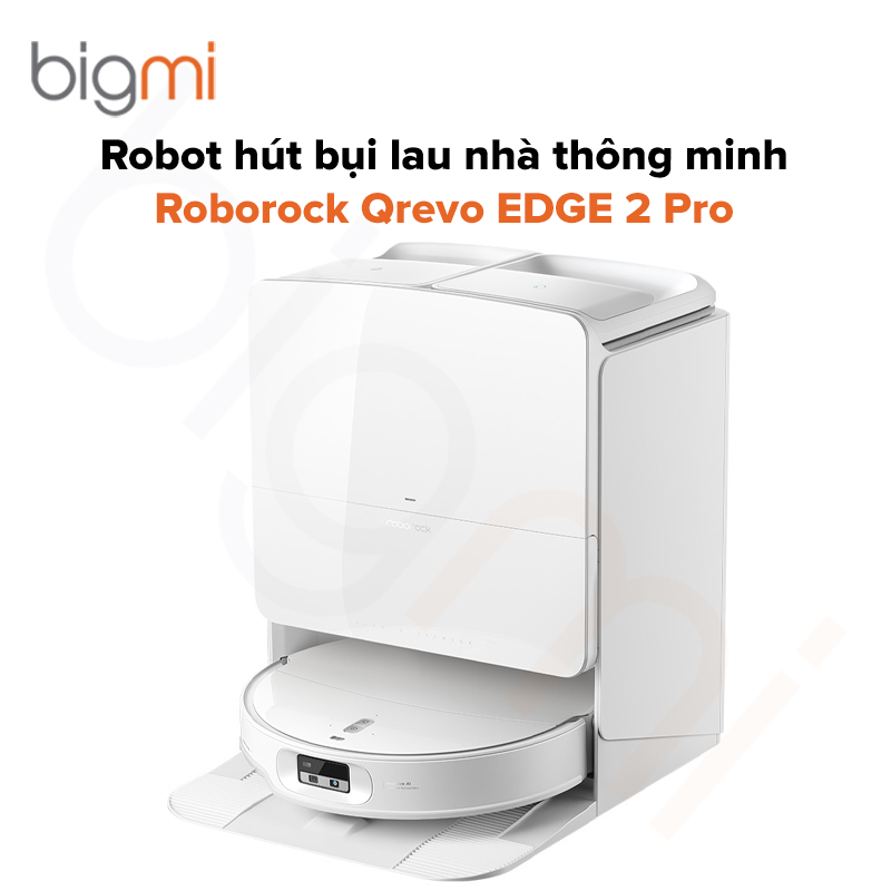 Robot hút bụi lau nhà Roborock Qrevo Edge 2 Pro