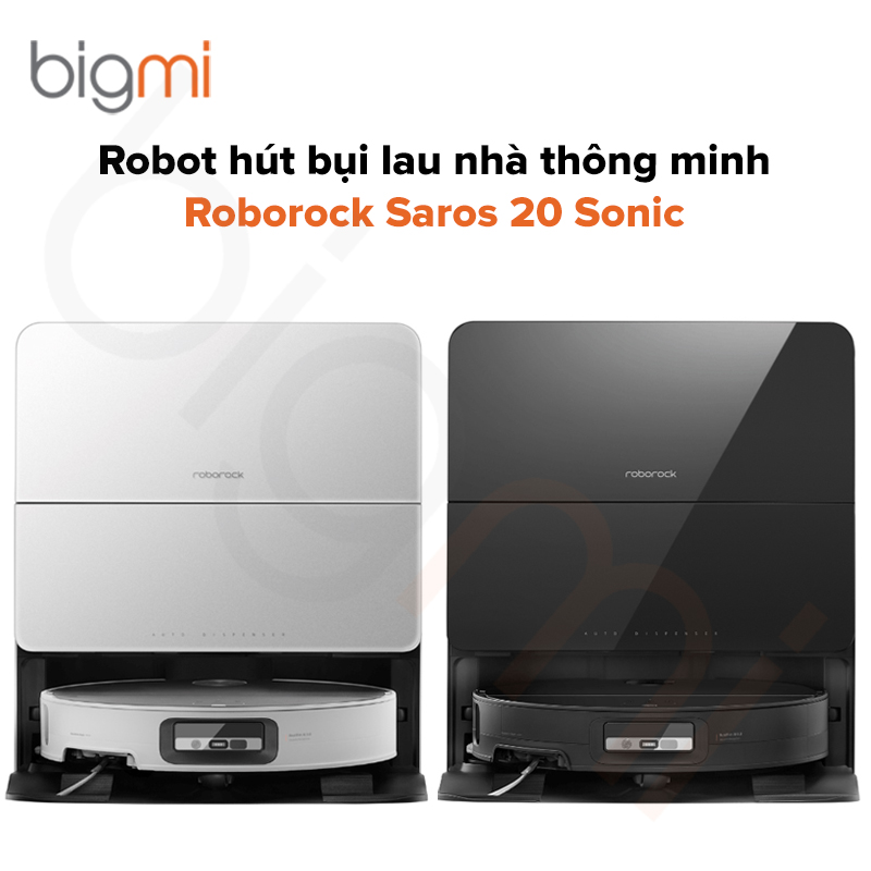 Robot hút bụi lau nhà Roborock Saros 20 Sonic