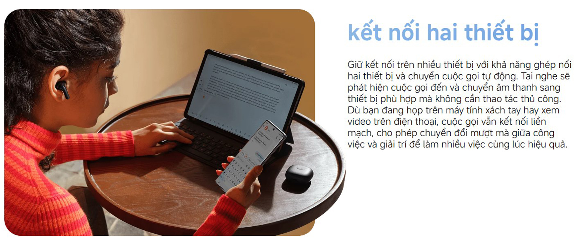 Tai nghe Bluetooth Xiaomi REDMI Buds 8 Lite bigmivn 9