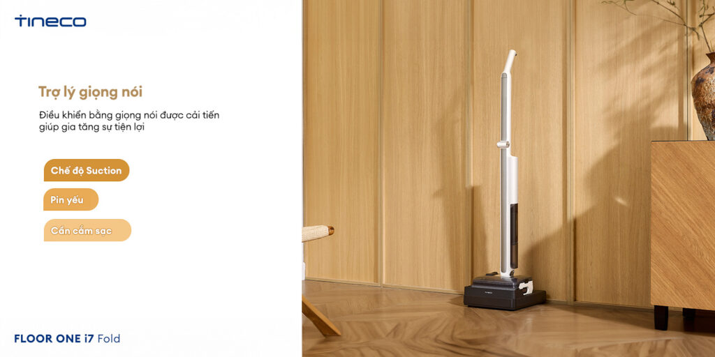 May hut bui lau san kho uot Tineco Floor One i7 Fold chinh hang bigmivn 19