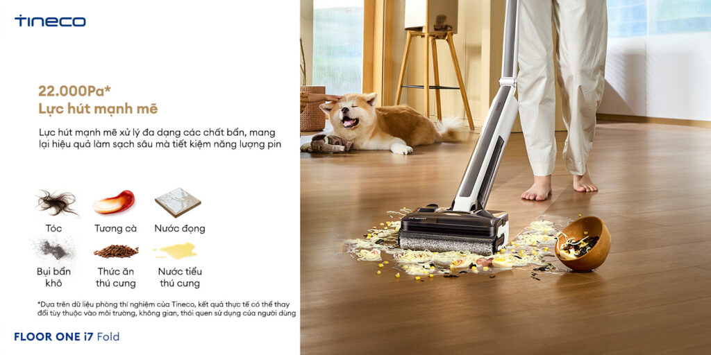 May hut bui lau san kho uot Tineco Floor One i7 Fold chinh hang bigmivn 7 1