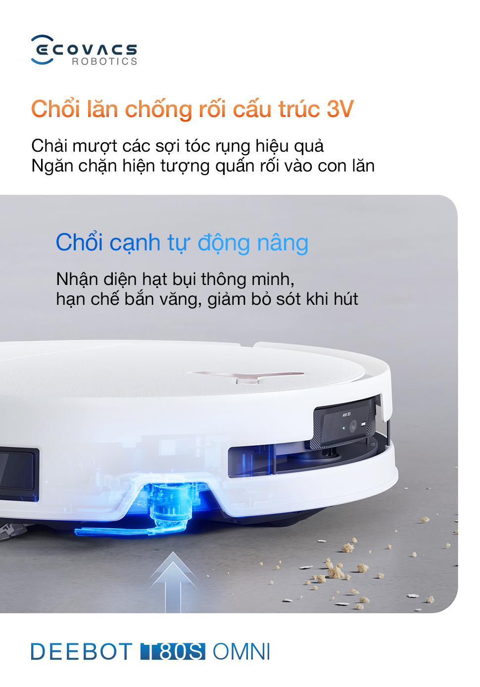 Robot hut bui lau nha Ecovacs Deebot T80S Omni bigmivn 19