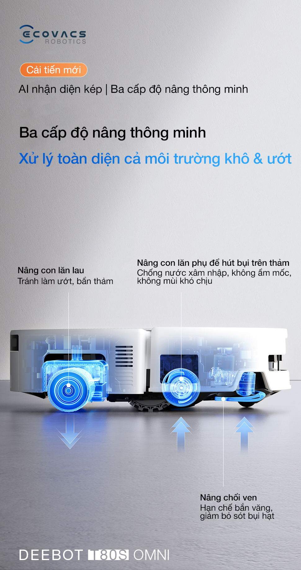Robot hut bui lau nha Ecovacs Deebot T80S Omni bigmivn 8