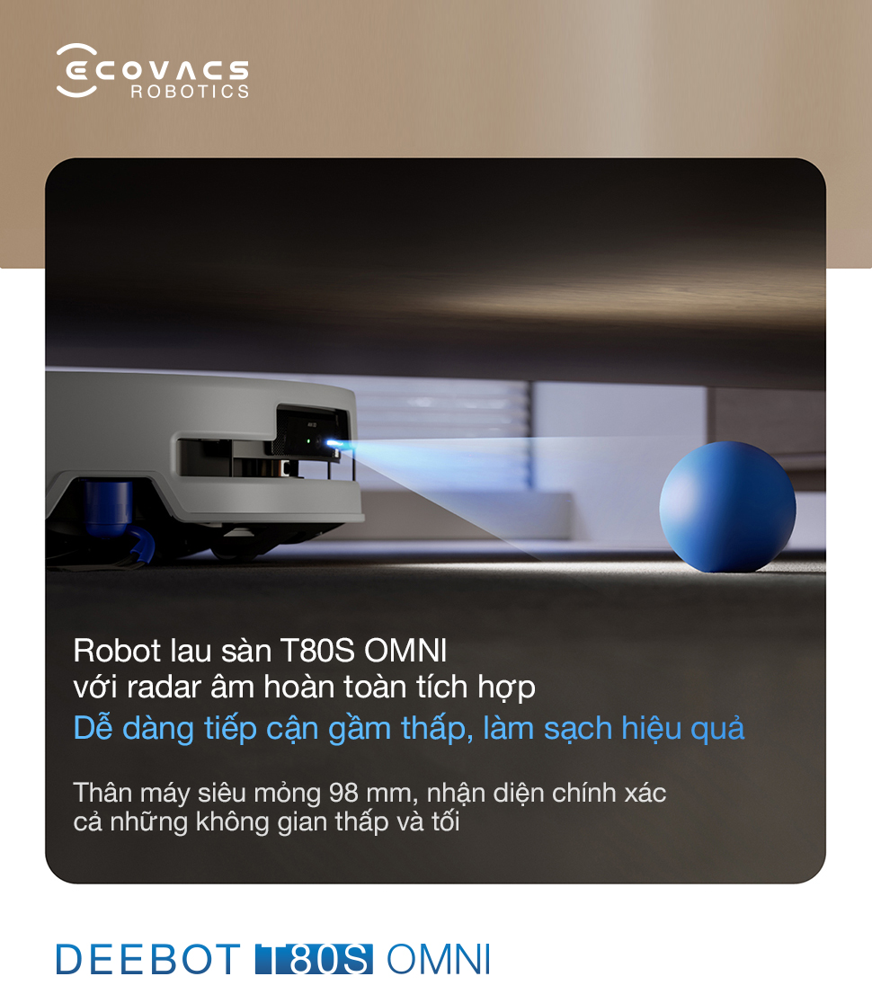 Robot hut bui lau nha Ecovacs Deebot T80S Omni bigmivn