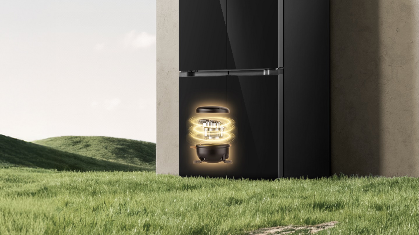 Tủ lạnh Dreame 600L Dual inverter DRC600WGB4VN - 4 cánh mặt kính, đông mềm, kháng khuẩn thông minh 12 Tu lanh Multi door Dreame Inverter 600 lit DRC600WGB4VN bigmivn 6