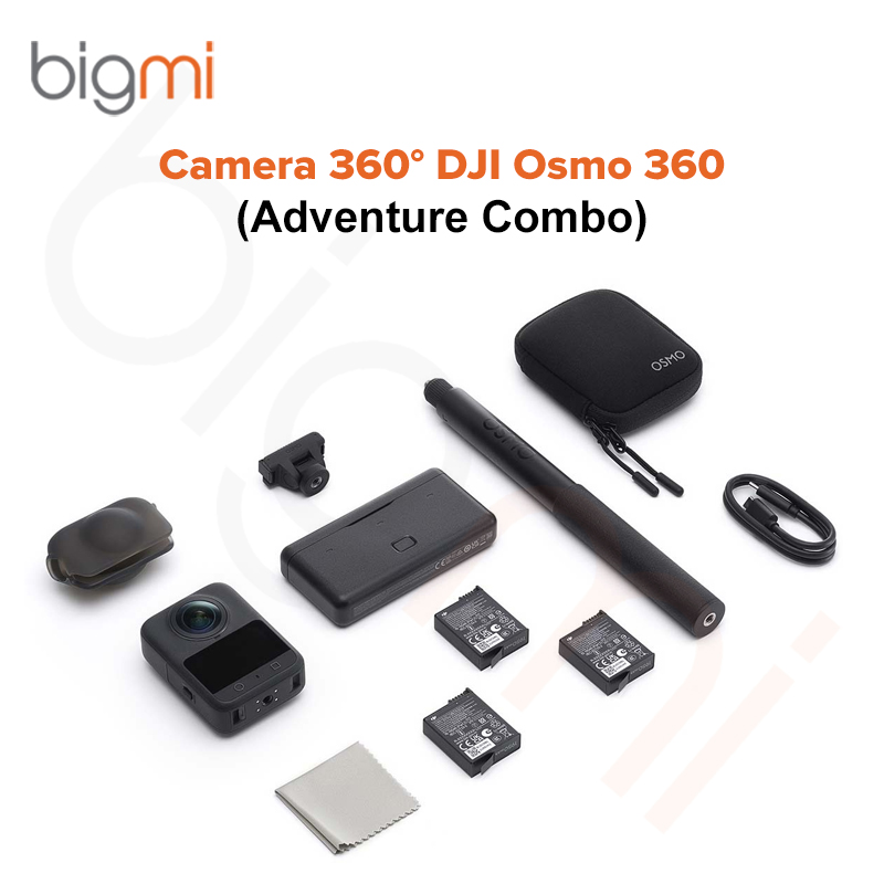 Camera 360° DJI Osmo 360 Adventure Combo