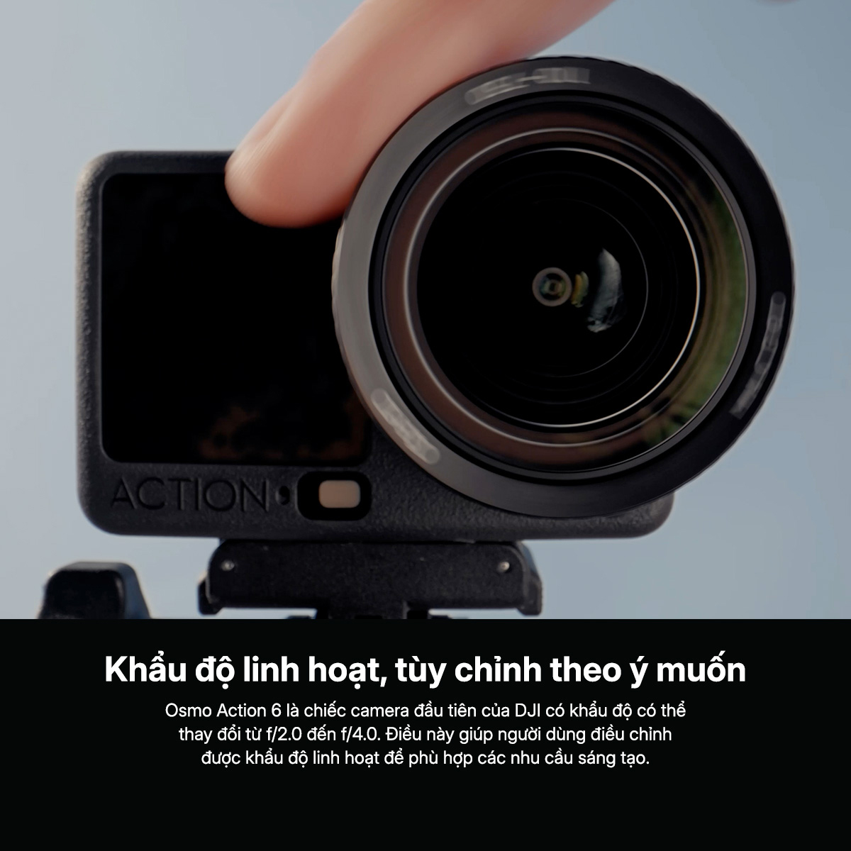 Camera DJI Osmo Action 6 Standard Combo - Chính Hãng 5 Camera DJI Osmo Action 6 bigmivn 2