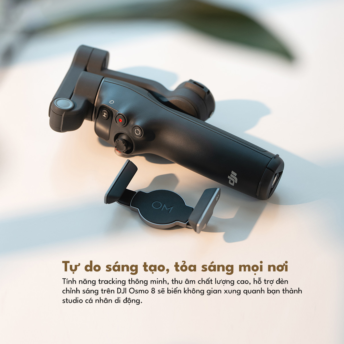 Gimbal điện thoại DJI Osmo Mobile 8 - Chính hãng 10 Gimbal dien thoai DJI Osmo Mobile 8 bigmivn 4