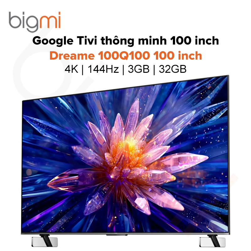 Google Tivi Dreame 100Q100 100 inch 4K | 144Hz | 3GB | 32GB - Chính hãng Quốc Tế