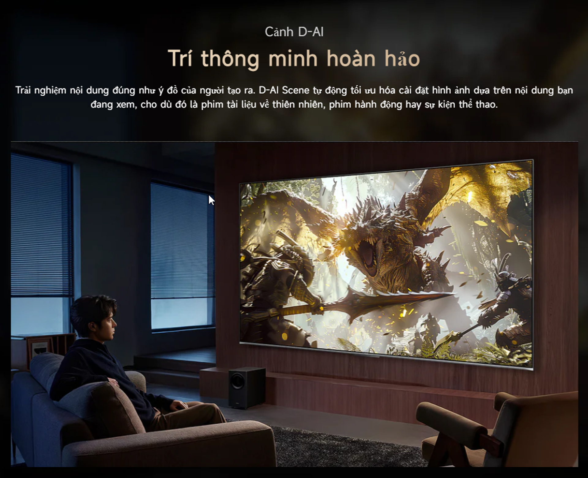 Google Tivi Dreame Q100 100 inch 100Q100 QLED 4K bigmivn 11