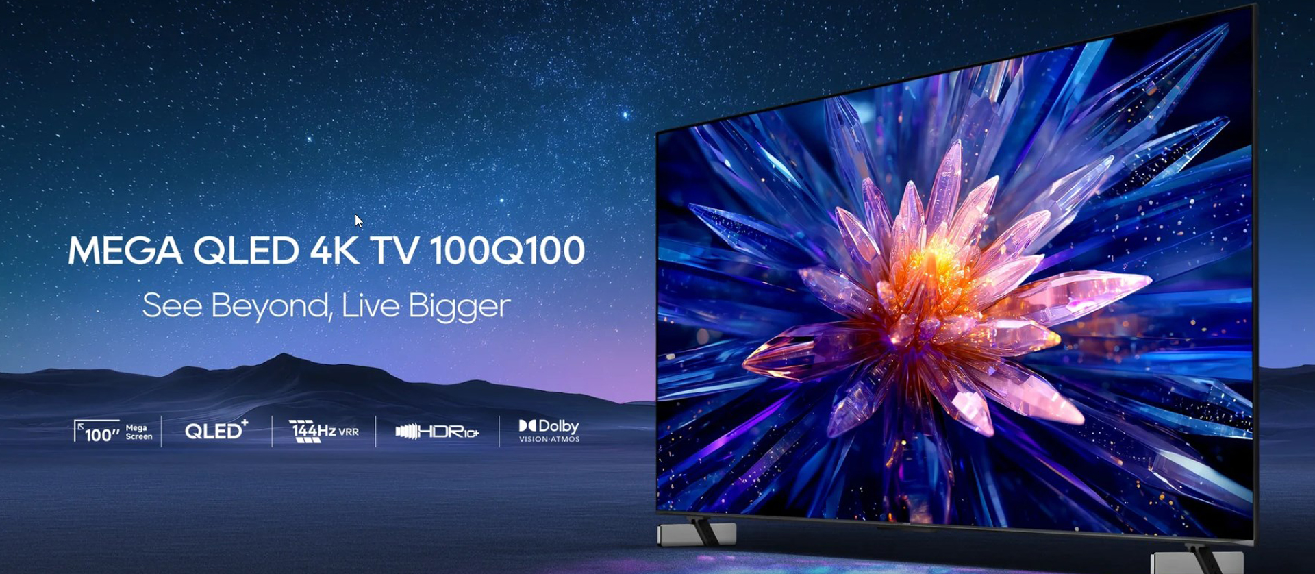 Google Tivi Dreame Q100 100 inch 100Q100 QLED 4K bigmivn