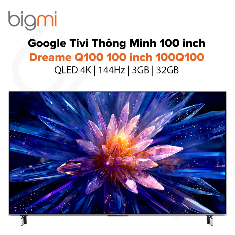 Google Tivi Dreame Q100 100 inch 100Q100 QLED 4K