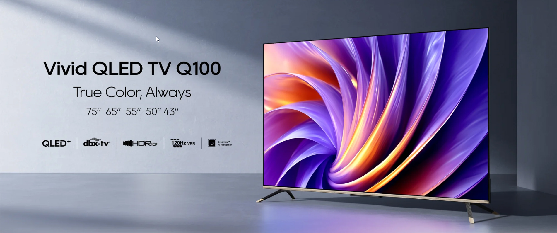 Google Tivi Dreame Q100 43 inch 43Q100 bigmivn