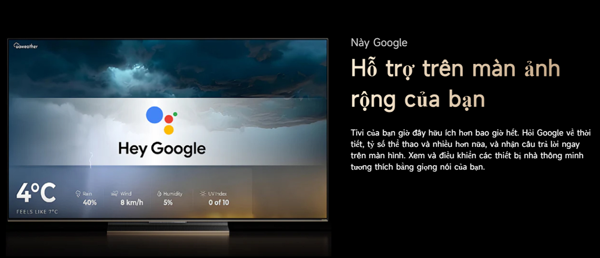 Google Tivi Dreame S100 55 inch 55S100 4K | 144Hz | 3GB | 32GB - Chính hãng Quốc Tế 30 Google Tivi Dreame S100 55 inch 55S100 bigmivn 20