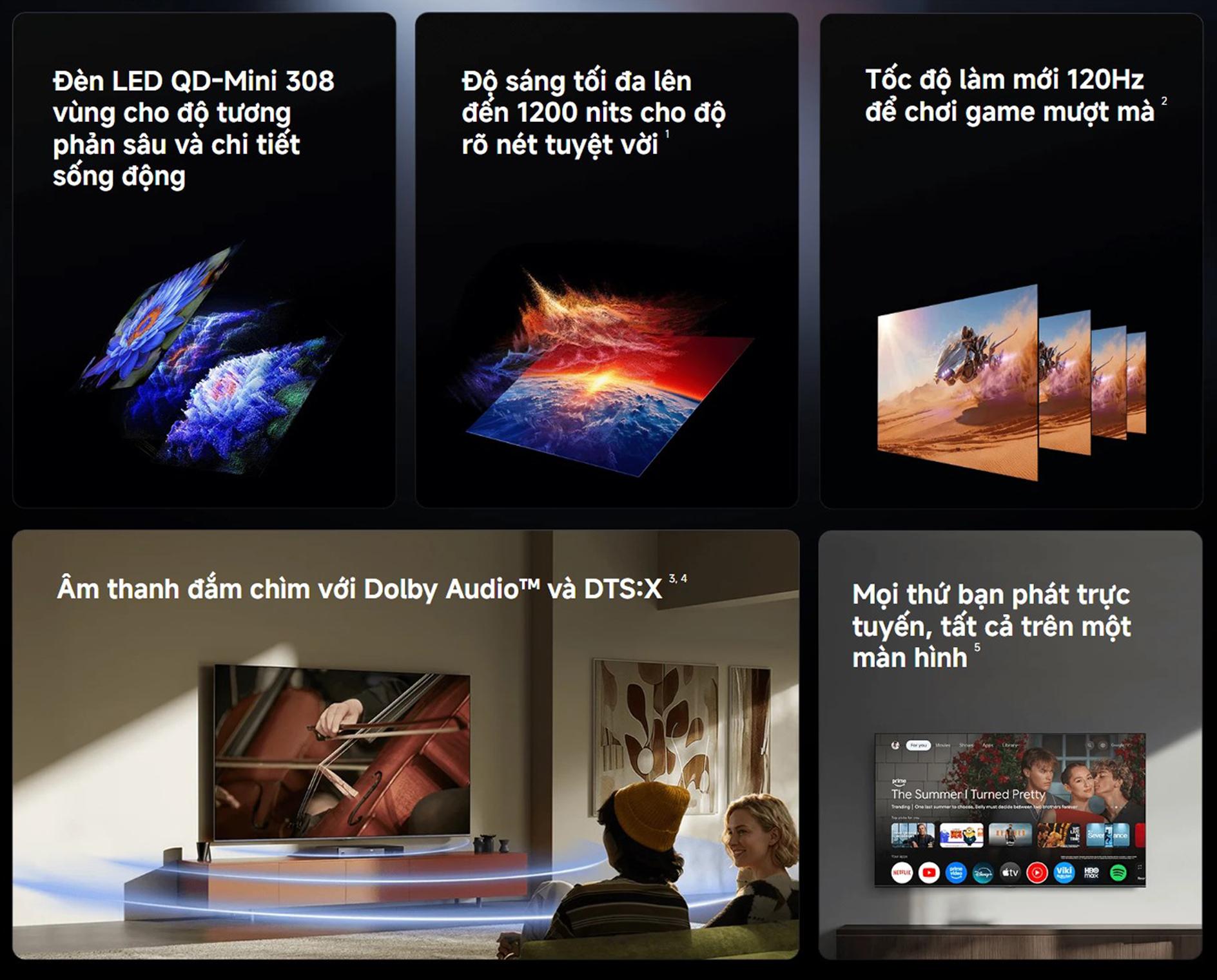 Google Tivi Xiaomi S Mini LED 55 inch 2026 bigmivn 1