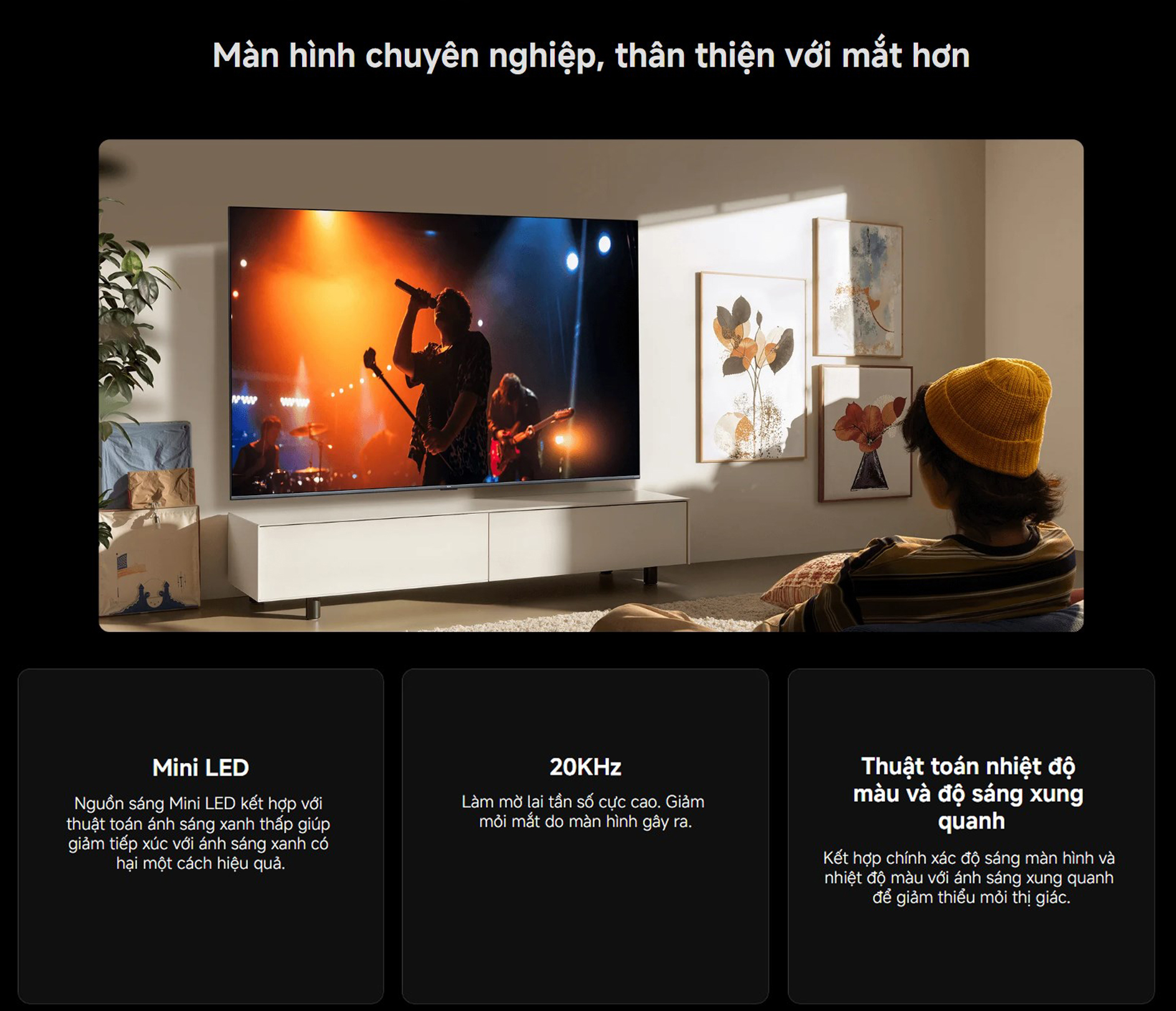 Google Tivi Xiaomi S Mini LED 55 inch 2026 bigmivn 6