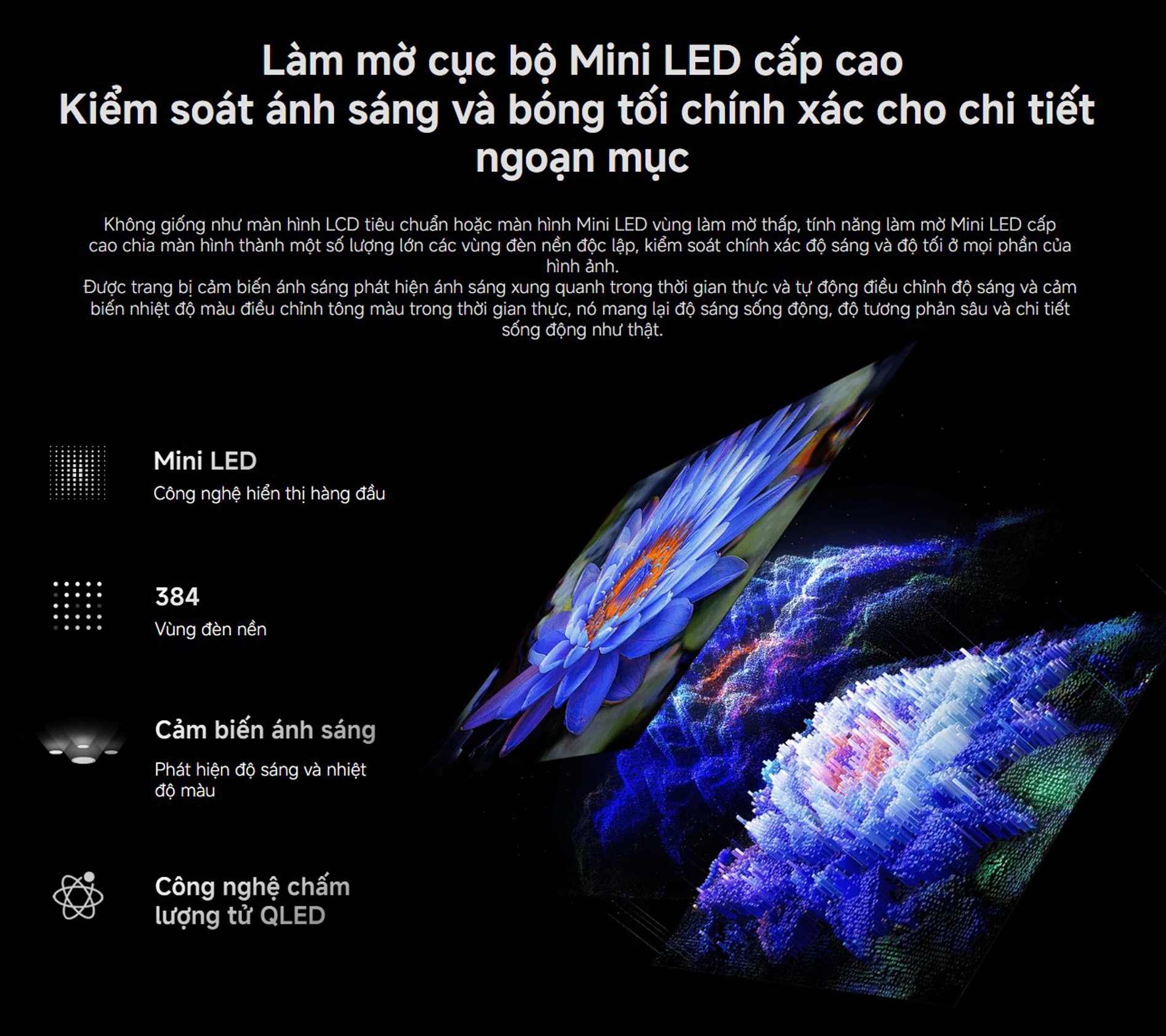 Google Tivi Xiaomi S Mini LED 65 inch 2026 bigmivn 2