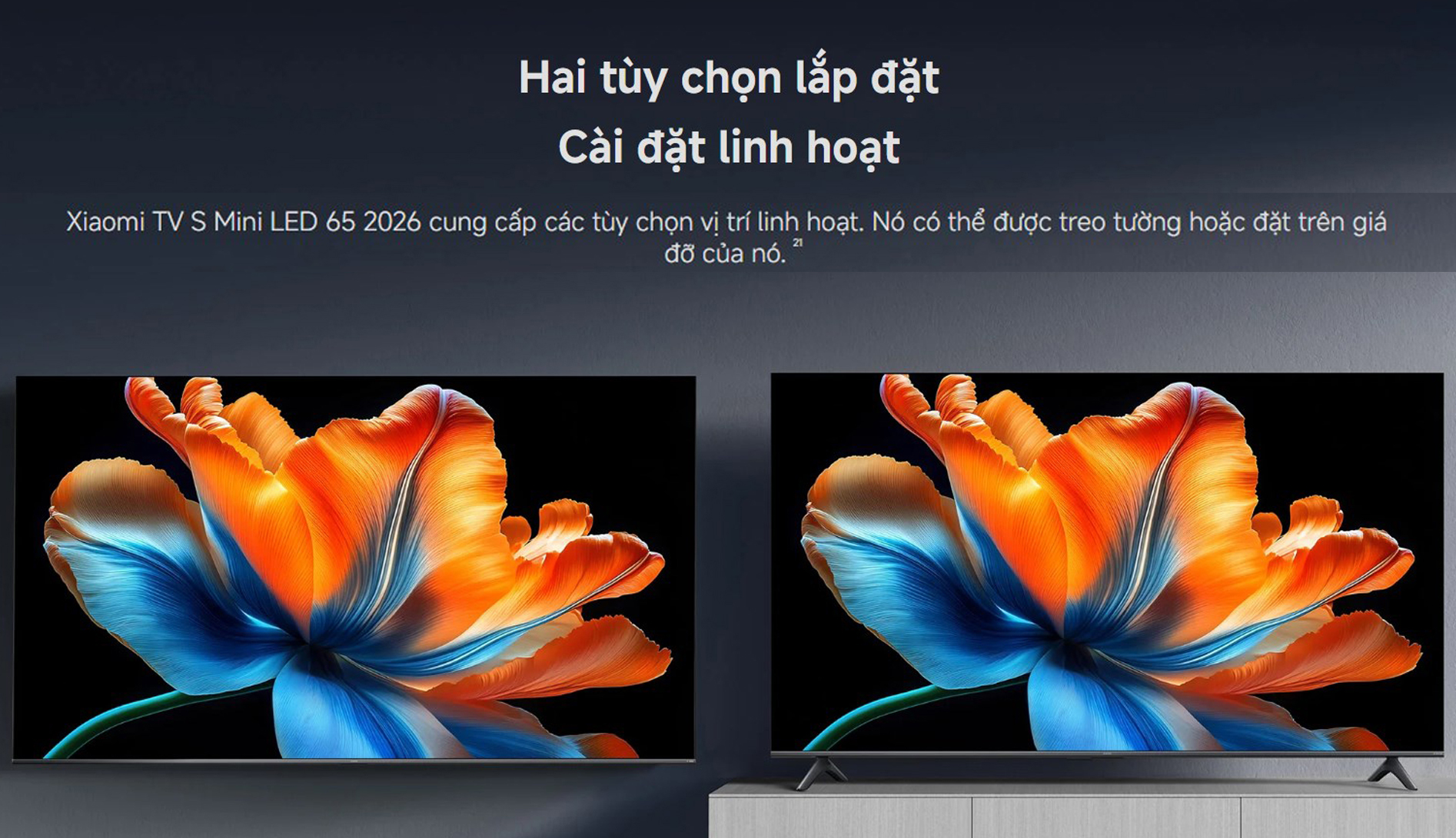 Google Tivi Xiaomi S Mini LED 65 inch 2026 bigmivn 3