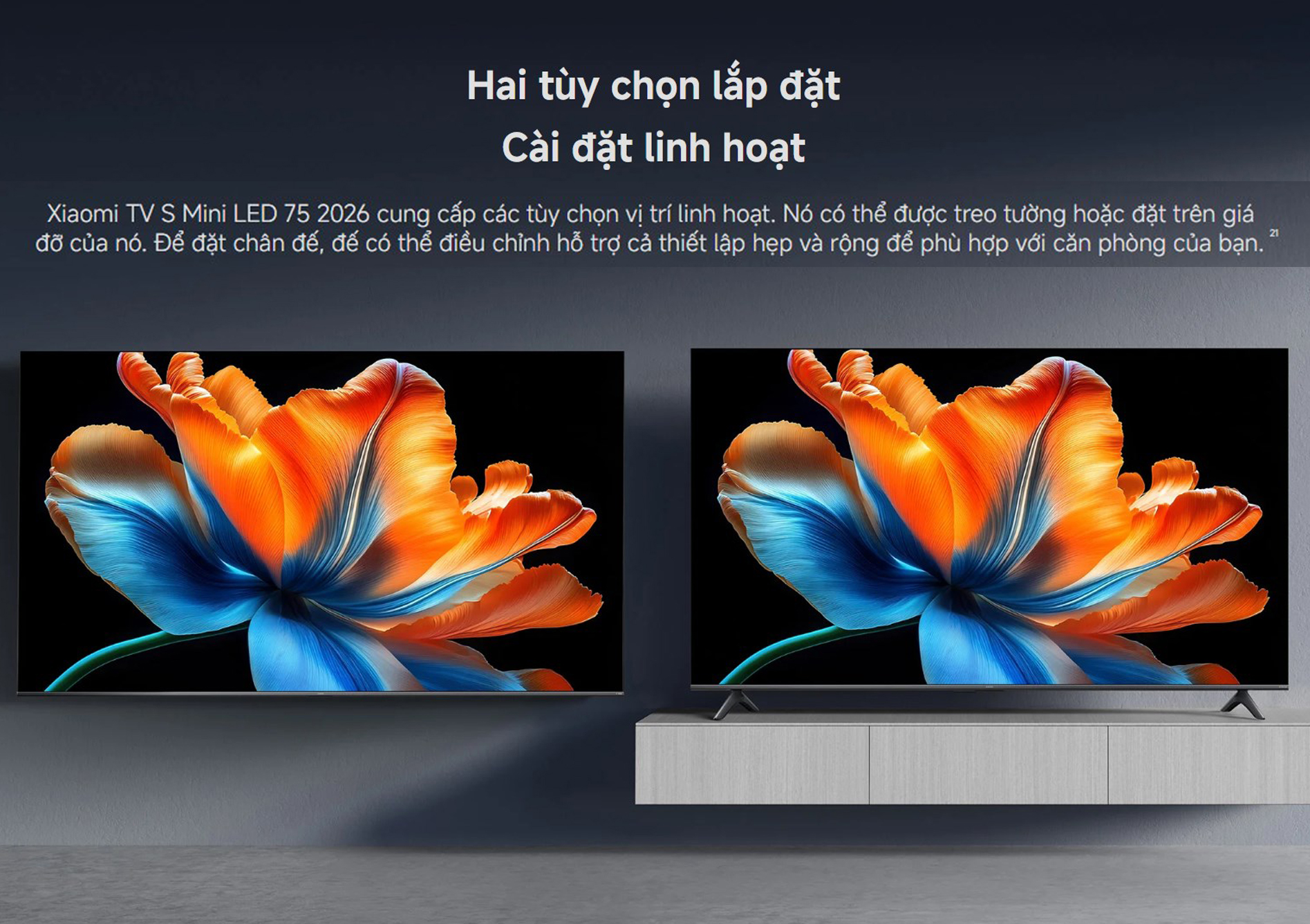 Google Tivi Xiaomi S Mini LED 75 inch 2026 bigmivn 3