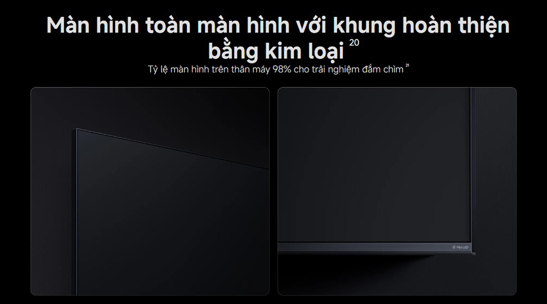 Google Tivi Xiaomi S Mini LED 85 inch 2026 4K|144Hz|3GB|32GB - Chính hãng Quốc Tế 19 Google Tivi Xiaomi S Mini LED 85 inch 2026 bigmivn 17