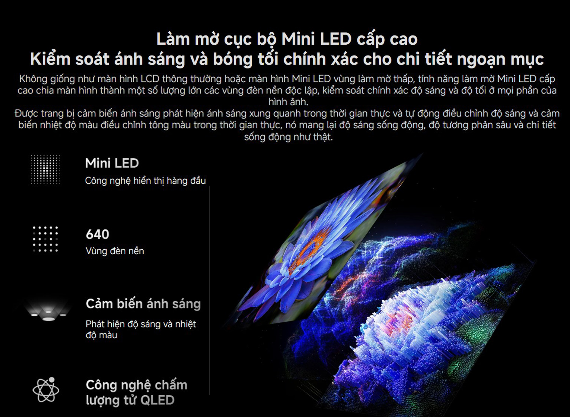 Google Tivi Xiaomi S Mini LED 85 inch 2026 4K|144Hz|3GB|32GB - Chính hãng Quốc Tế 4 Google Tivi Xiaomi S Mini LED 85 inch 2026 bigmivn 2