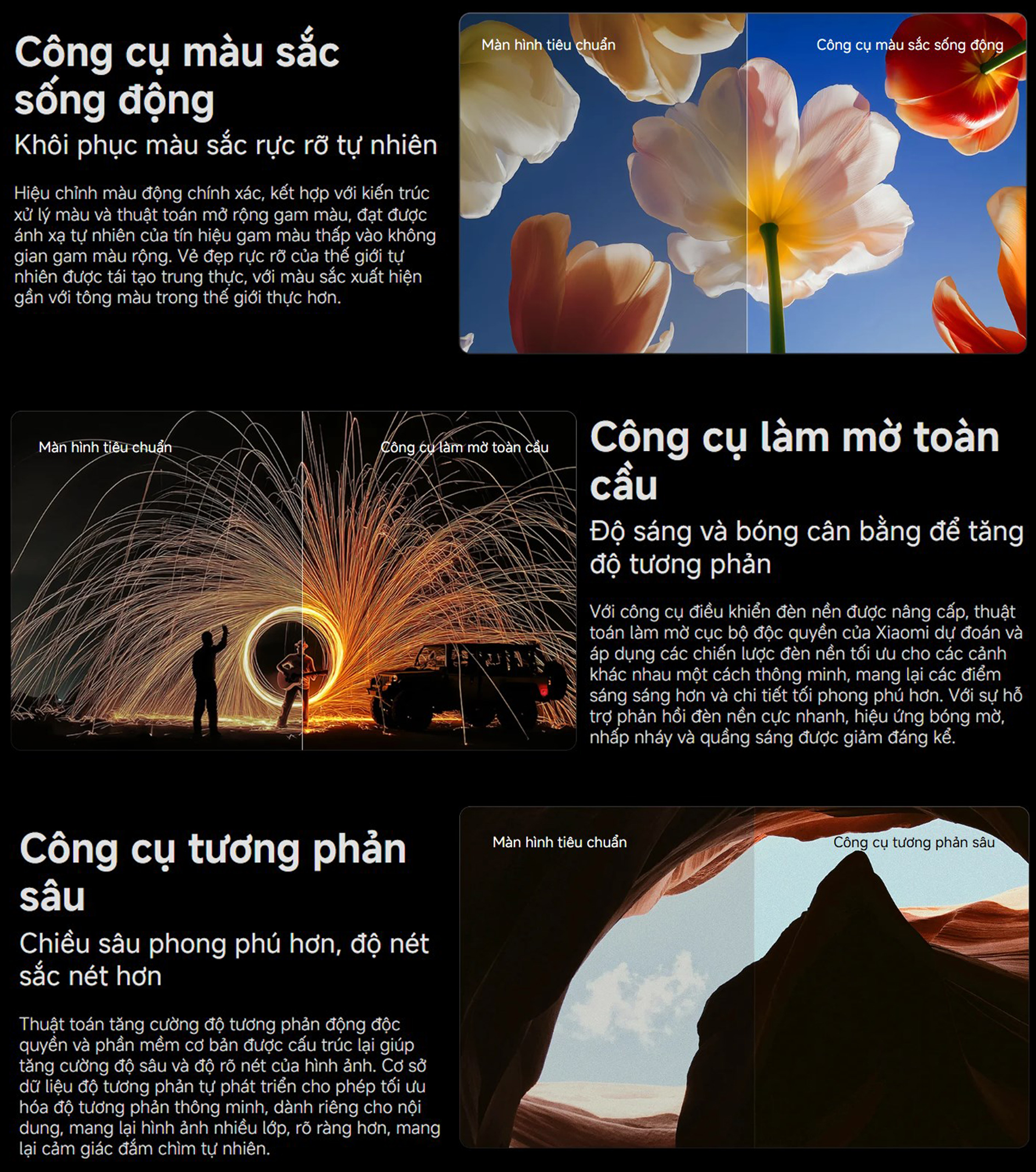 Google Tivi Xiaomi S Mini LED 85 inch 2026 4K|144Hz|3GB|32GB - Chính hãng Quốc Tế 9 Google Tivi Xiaomi S Mini LED 85 inch 2026 bigmivn 6