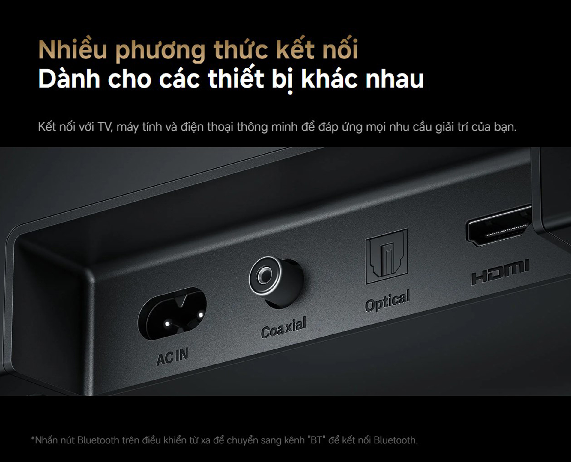 Loa thanh Xiaomi Soundbar Pro 2.1 ch bigmivn 6