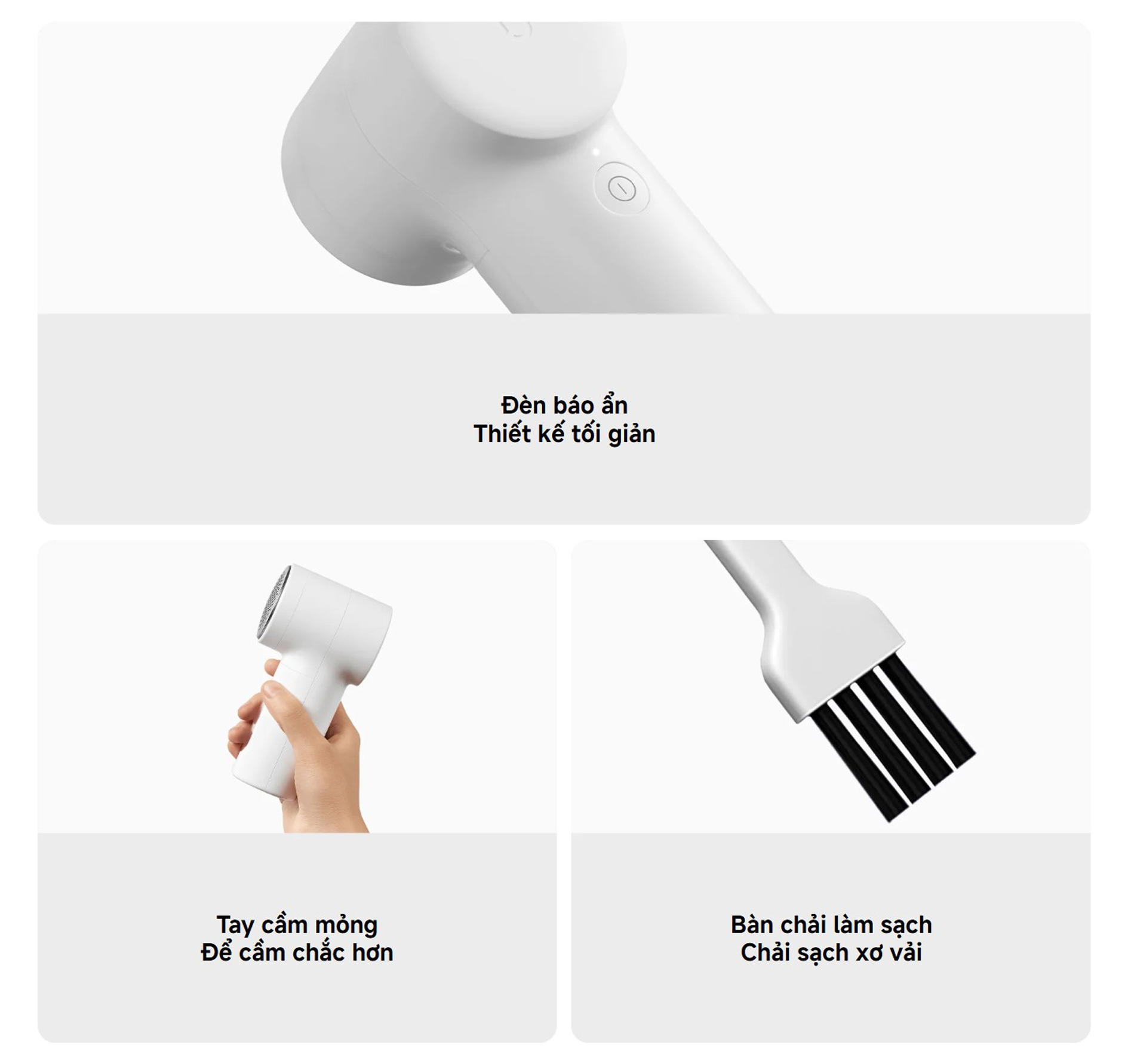 May cat xo vai Xiaomi Mijia Lint Remover 2 bigmivn 11