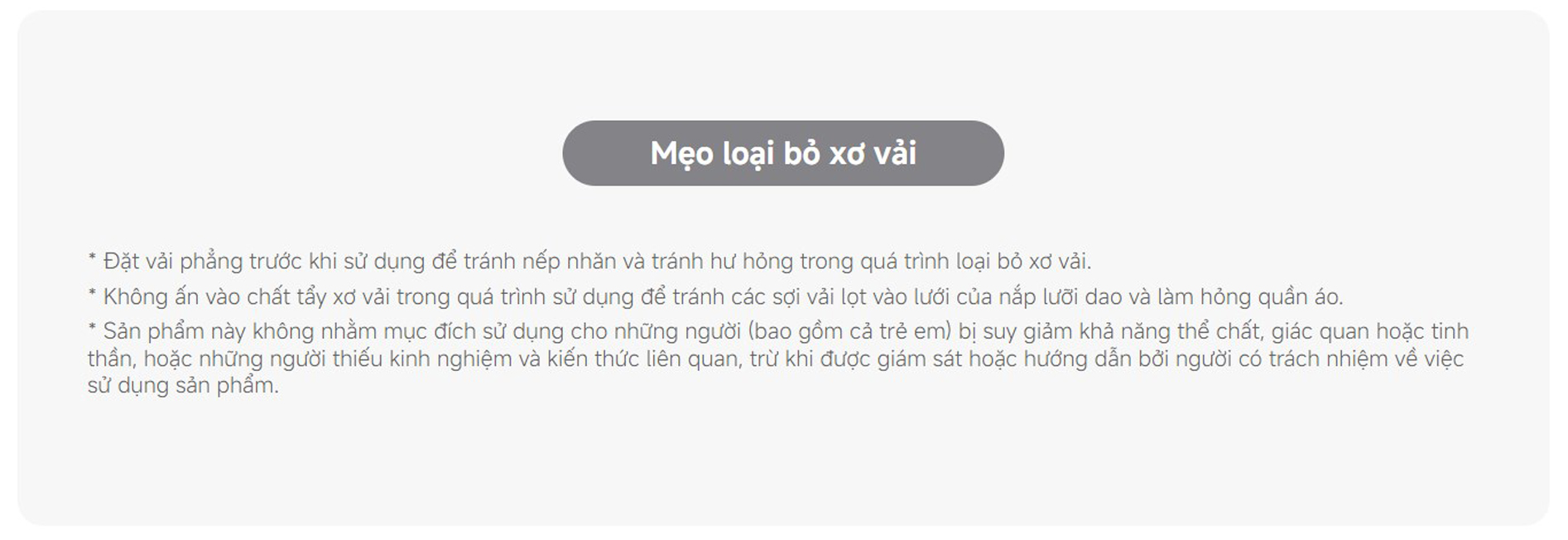 May cat xo vai Xiaomi Mijia Lint Remover 2 bigmivn 12