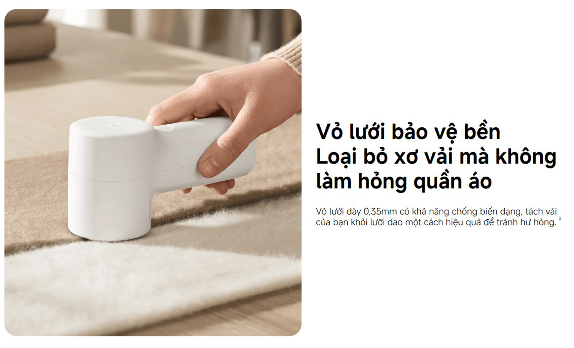 May cat xo vai Xiaomi Mijia Lint Remover 2 bigmivn 7