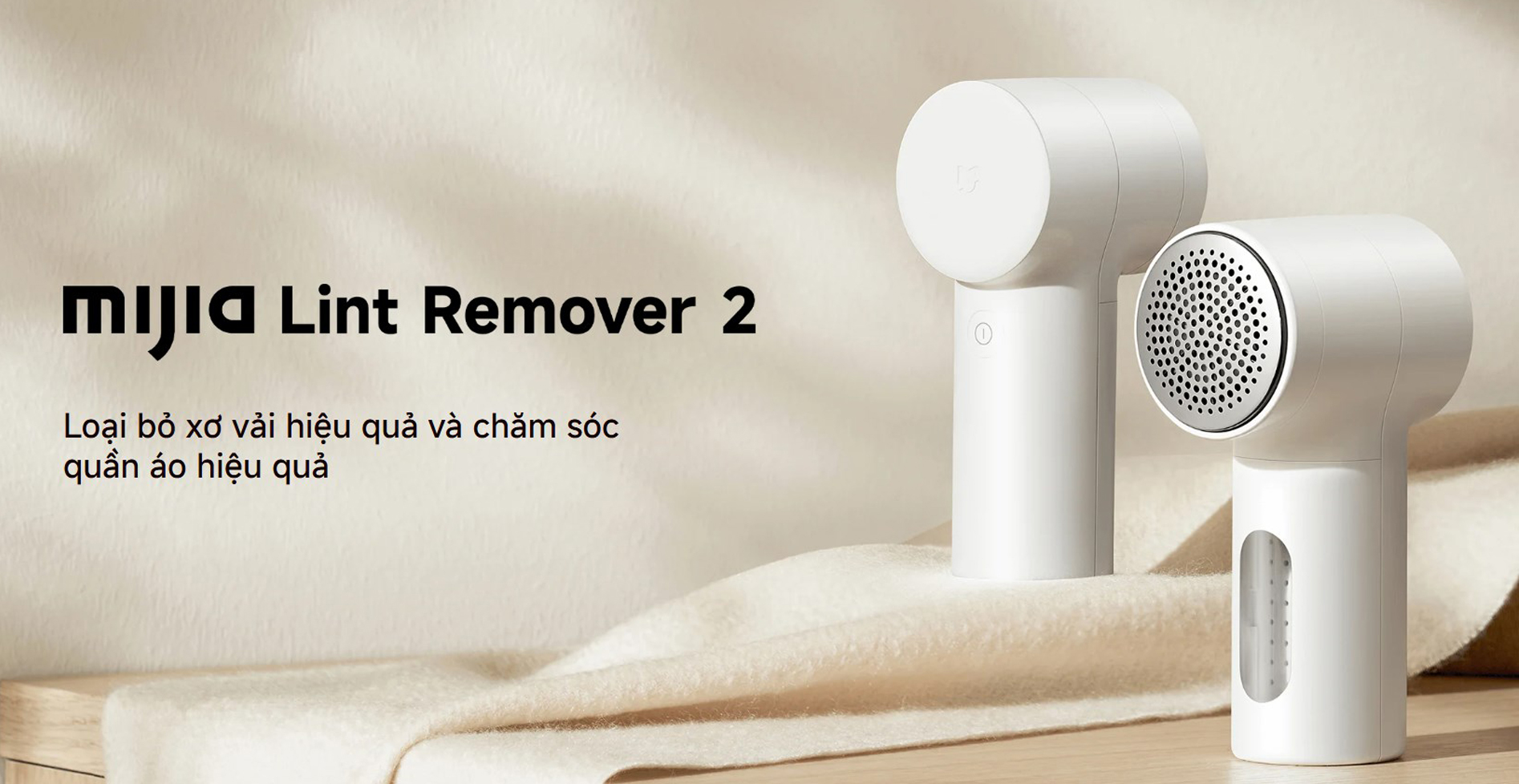May cat xo vai Xiaomi Mijia Lint Remover 2 bigmivn