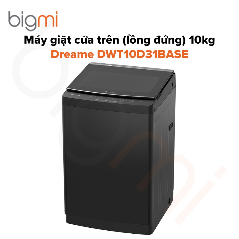 Máy giặt cửa trên 10kg Dreame DWT10D31BASE