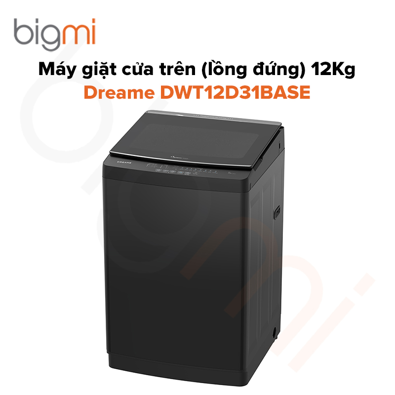 Máy giặt cửa trên 12Kg Dreame DWT12D31BASE
