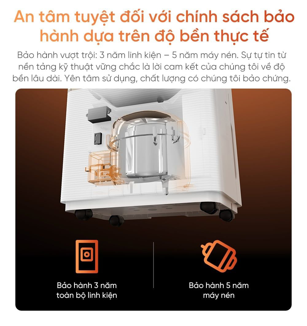 Máy hút ẩm Dreame DD20 20L - Chính hãng 18 May hut am Dreame DD20 bigmivn 16