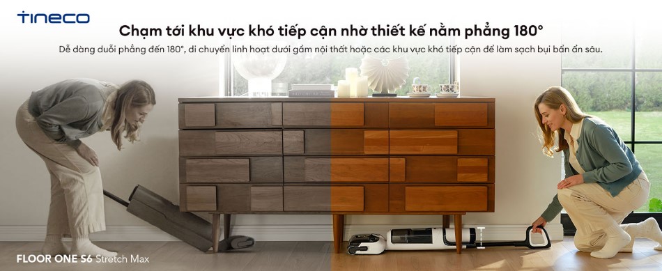 Máy hút bụi lau nhà Tineco Floor One S6 Stretch Max - Chính hãng 16 May hut bui lau nha Tineco Floor One S6 Stretch Max bigmivn 11