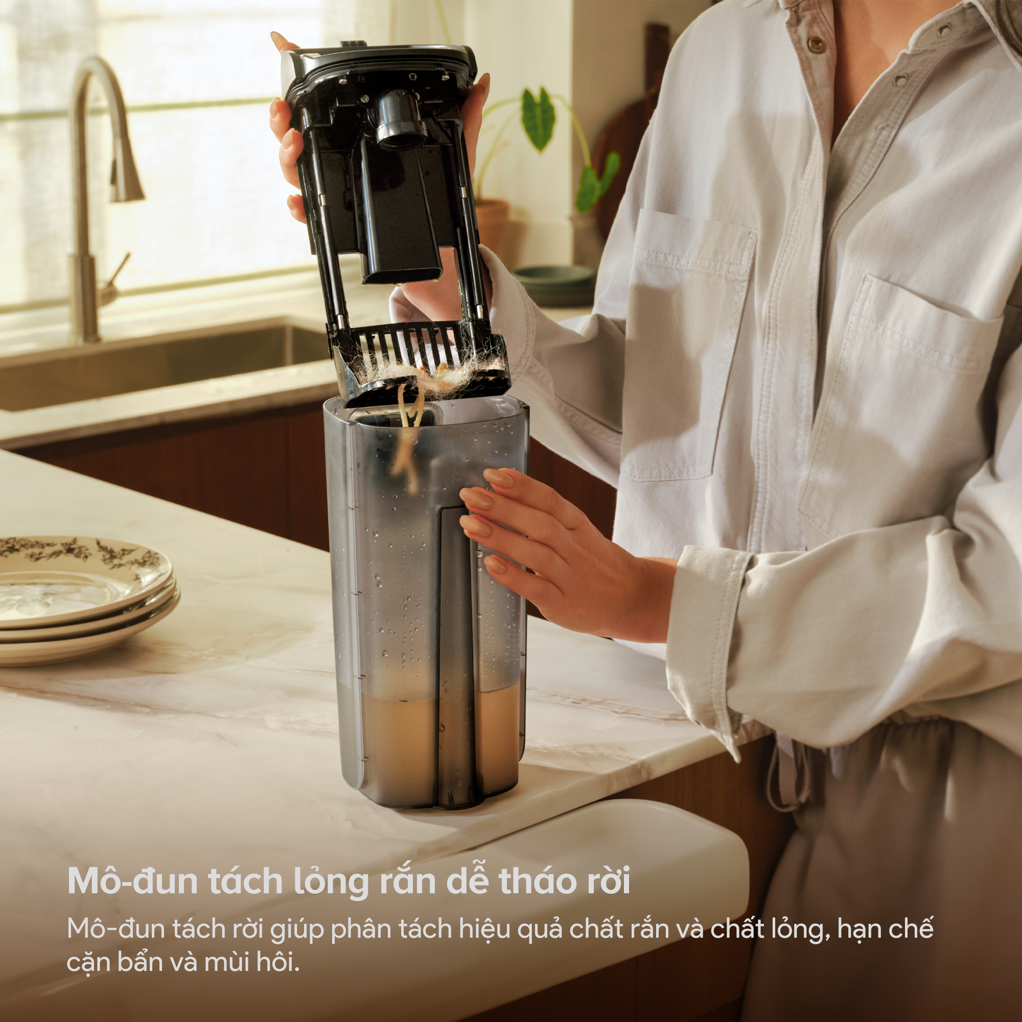 Máy hút bụi lau nhà khô ướt Roborock F25 Gen 2 - Chính hãng 6 May hut bui lau nha kho uot Roborock F25 Gen 2 bigmivn 7