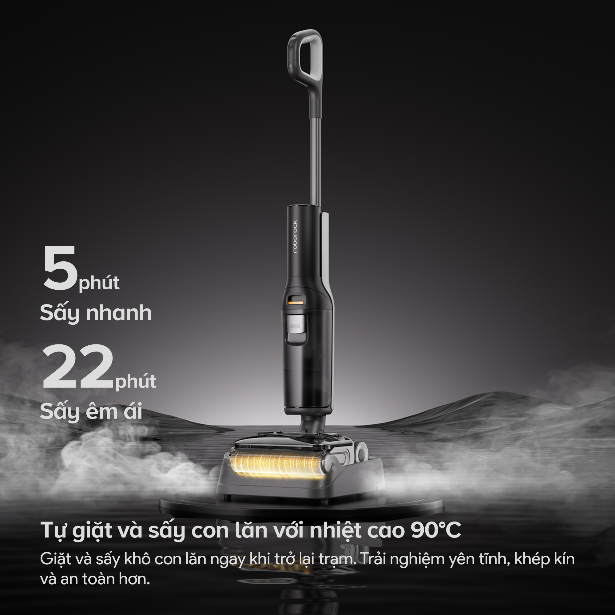 Máy hút bụi lau nhà khô ướt Roborock F25 Gen 2 - Chính hãng 7 May hut bui lau nha kho uot Roborock F25 Gen 2 bigmivn 8